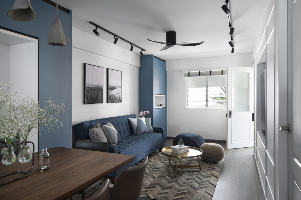 Small Blue Homesync Interior Pte Ltd Interior Design